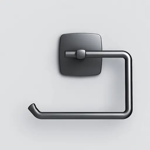 Держатель туалетной бумаги AM.PM Gem black A9034122 Черный матовый - фото 5