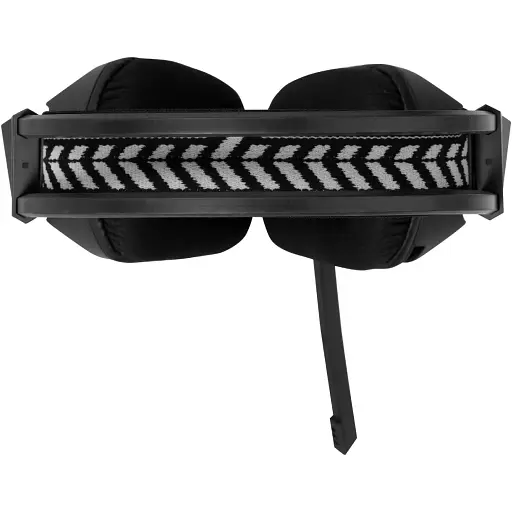 Игровая гарнитура Xtrike Me GH-712 USB+3.5 мм RGB кабель 2 м черная - фото 4