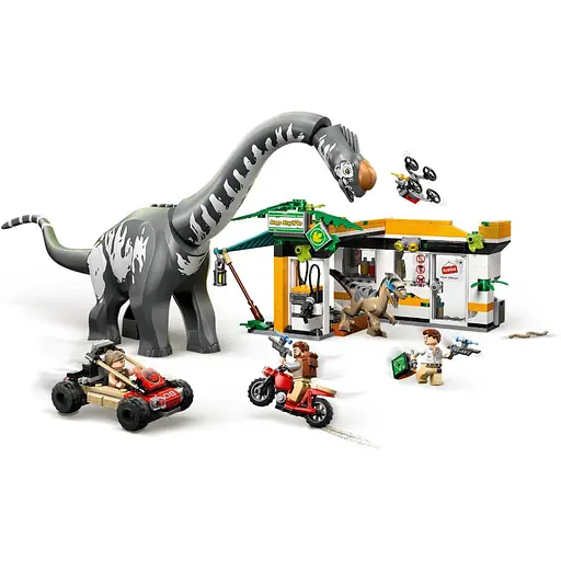 Конструктор LEGO Jurassic World Місія з відстеження раптора і титанозавра 582 деталі (76973)
 - фото 3