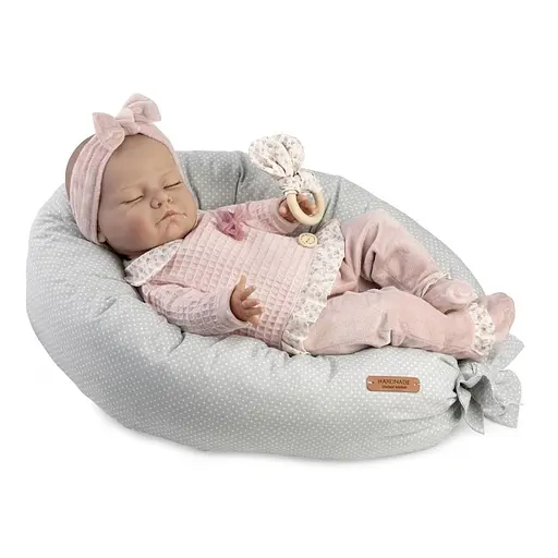 Лялька Munecas De Cuna Reborn рожевий одяг 55 см (55601)