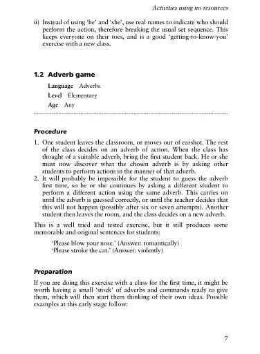 Lessons from Nothing. Activities for Language Teaching with Limited Time and Resources - фото 3