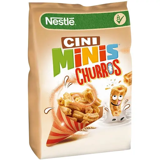 Сніданок сухий Cini Minis Churros з вітамінами та залізом 210г - фото 1