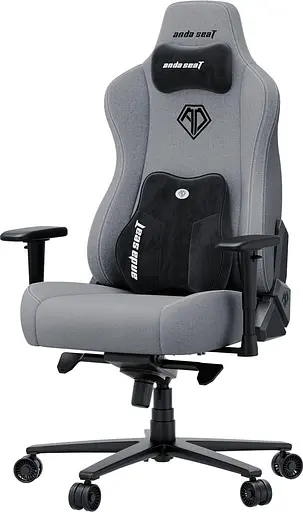Игровое кресло Anda Seat Novis Plus Fabric Grey Size XL (AD23YC-XL-01-G-F-G04) - фото 3