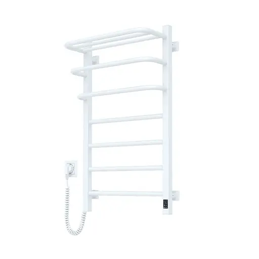 Електрична рушникосушка Navin Fortis 480x800 Sensor ліва біла 12-228153-3680, Білий, Ліве, Електронний - фото 1