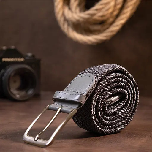 Ремінь Vintage текстильний чоловічий 100х4 см acs0018122 - фото 5