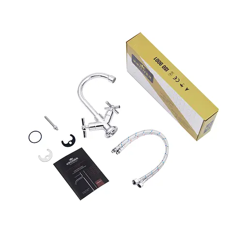 Смеситель для раковины Kroner KRM Aller - C010 (CV012063) - фото 6