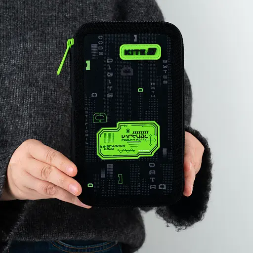 Пенал без наповнення Kite Digital 2 відділення (K26-623-2) - фото 7