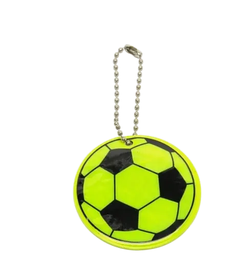 Светоотражающий брелок 1 штука Футбольный мяч С 57668, (6900067576682) - фото 1