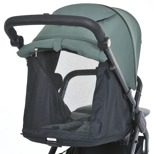 Детская прогулочная коляска-книга El Camino ME 1053-3 Dynamic Pro Forest Green Зеленая - фото 8