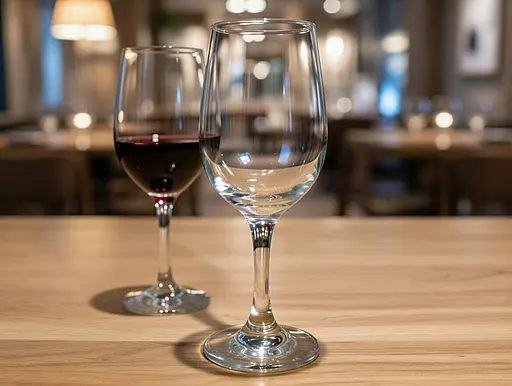 Набір келихів для вина Ristal скляних форма тюльпан 300 мл 6 шт JG6135 - фото 2