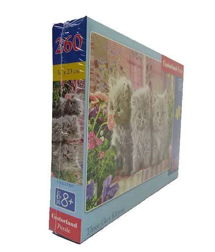 Пазли Castorland Три сірих котеняти, B-27491 - фото 3