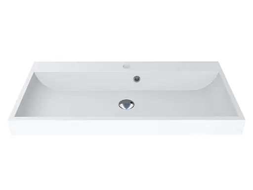 Умивальник Miraggio Varna 900 mirasoft 0001122, Білий матовий - фото 4