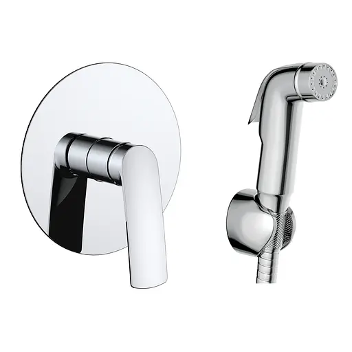 Набір гігієнічного душу прихованого монтажу Volle Cante SET20220115, Хром - фото 1