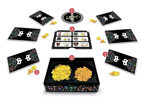 Настольная игра Lords of Boards Маскарад (Mascarade 2nd edition) (укр.) (LOB2307UA) - фото 6