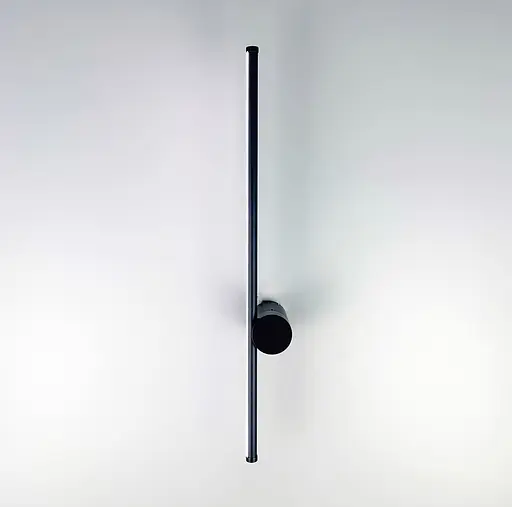 Линейный настенный светильник в черном каркасе Line F длина 60 Арт. WJ018 - фото 6