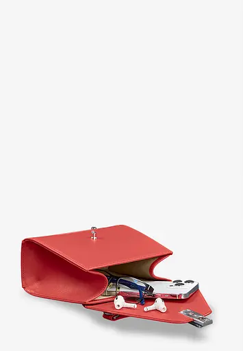 Жіноча шкіряна сумка Futsy червона - фото 10