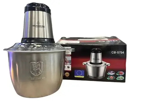 Подрібнювач Crownberg CB-5754 блендер 3 л ​​2 швидкості Сріблястий 3000 Вт - фото 2