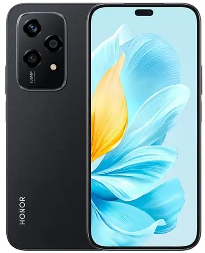 Смартфон Honor 200 Lite 12/256GB Midnight Black (Global Version) - фото 1