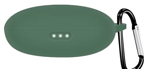 Чохол-накладка DK Silicone Candy Friendly з карабіном Anker SoundCore Liberty 3 Pro (green) - фото 2
