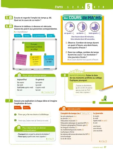 Adomania. Niveau 1 Livre de l'eleve + CD-ROM - фото 5
