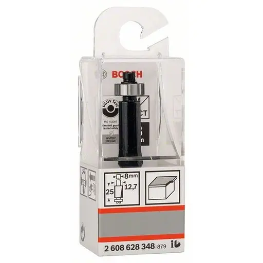 Фреза для выборки в уровень Bosch Professional Std S8 D12.7 L25.4 (2.608.628.348) - фото 3