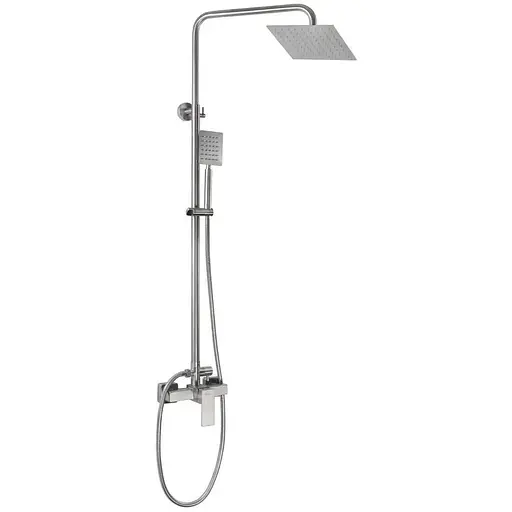 Душева система Mixxus KUB-003-J MI5866, Нержавіюча сталь - фото 1