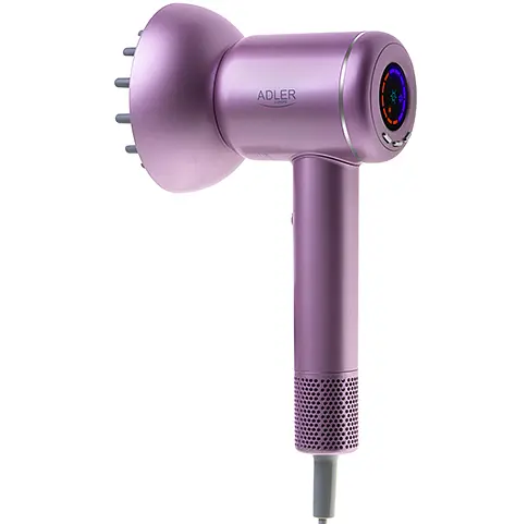 Фен Adler AD 2270 SUPERSPEED Рожевий - фото 2