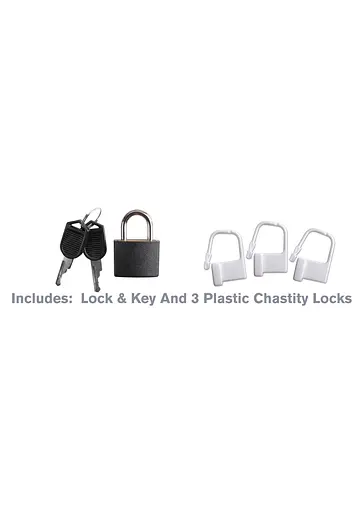 Пояс верности Pipedream Fantasy C-Ring Hardcore Silicone Cock Blocker 9.5 см черный - фото 4