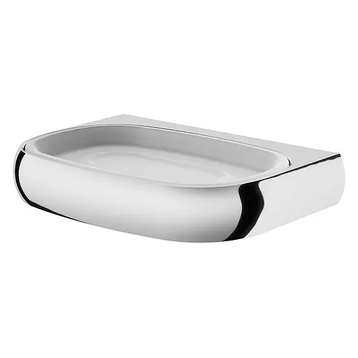 Мильниця Am.Pm Sensation скляна настінна хром A3034200, Хром - фото 1