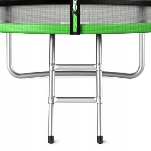 Батут с наружной сеткой 4FIZJO Classic 10FT 312 см Black/Green (P-5907739314130) - фото 4