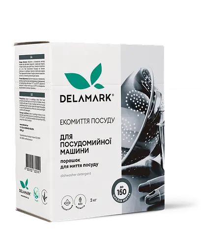 Порошок для посудомийної машини DeLaMark 3 кг - фото 1