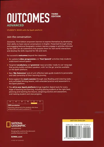 Outcomes 3rd Edition Advanced Student's Book + Spark Platform - фото 2