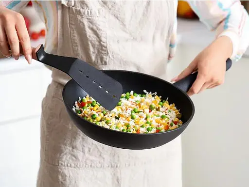 Кованая сковорода MAGIO MG-1162 с двойным антипригарным покрытием 28 см. - фото 6