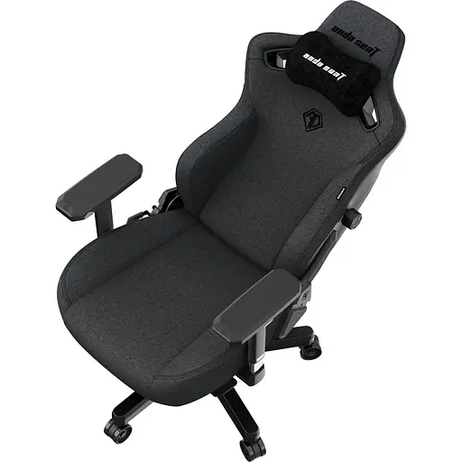 Игровое кресло Anda Seat Kaiser 3 L Fabric Dark Gray (AD12YDC-L-01-GB-CF) - фото 9