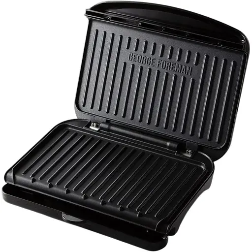 Гриль притискний Russell Hobbs George Foreman Fit Grill Medium 1630Вт, темп. режимів-1, пластик, чорний