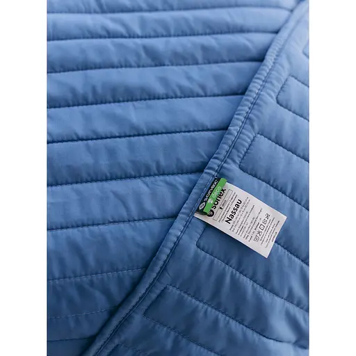 Набір Sonex Nassau: покривало двостороннє 240х220 см + наволочка 70х50 см 2 шт. синій (SO102519) - фото 5