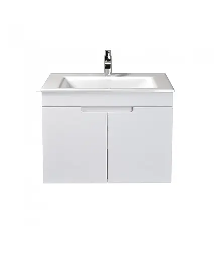 Тумба Мойдодир Смарт 70 з умивальником Amalfi 70 Білий - фото 2