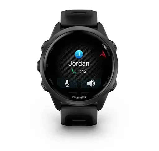 Смарт-годинник Garmin Forerunner 570 42mm Slate Gray with Black/Translucent Black Silicone with Slate Buckle (010-02970-40) - фото 6