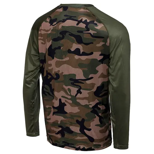 Реглан Prologic UV Camo Long Sleeve T-Shirt XXL Camo/Green - фото 3
