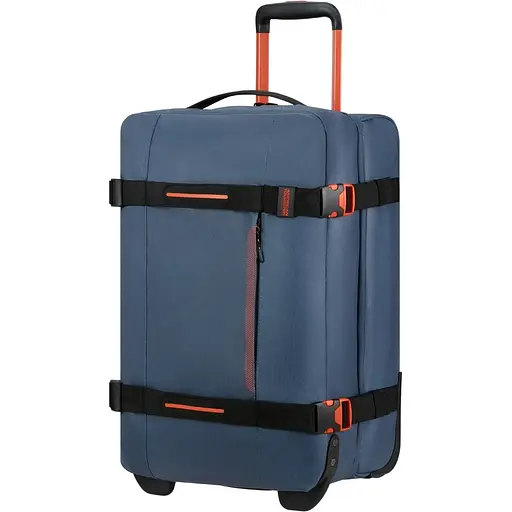 Дорожная Сумка На Колесах American Tourister URBAN TRACK NAVY/ORANGE 55x35x20 MD1*31201