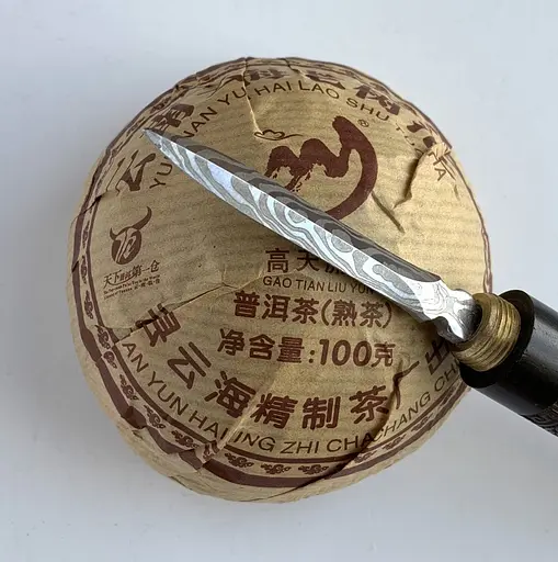 Шу Пуер То Ча 2018 року Фабрика Юнь Хай 100 г