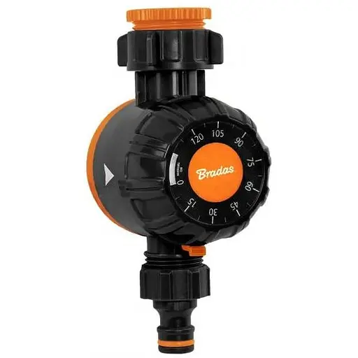 Механічний таймер поливу Bradas BLACK LINE ECO-38001 - фото 1