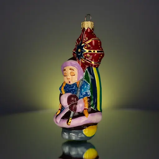 Ялинкова прикраса Різдвяні історії Колядниця Марійка скло (4820001045369) - фото 2