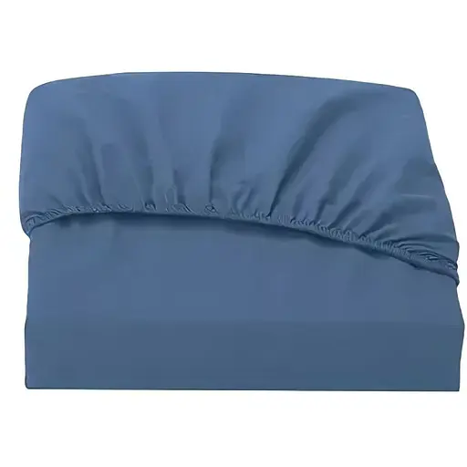 Простыня на резинке Good-Dream Microfiber Blue 150х200 см синяя (GDMBLSHEETF150200) - фото 1