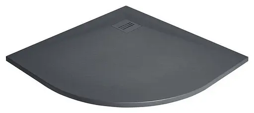 Душовий піддон Radaway Kyntos A 80x80 антрацит HKA8080-64 - фото 1