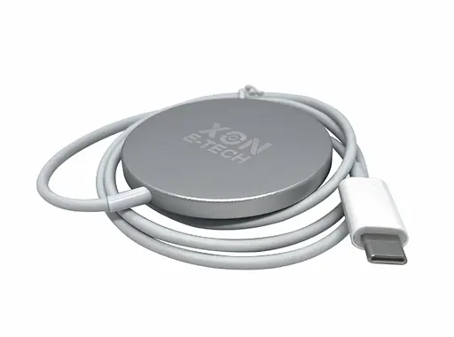 Беспроводное магнитное зарядное устройство XON AirCharge MagLink M1 (15W) USB Type-C (AM1CW 5962) Белый - фото 3