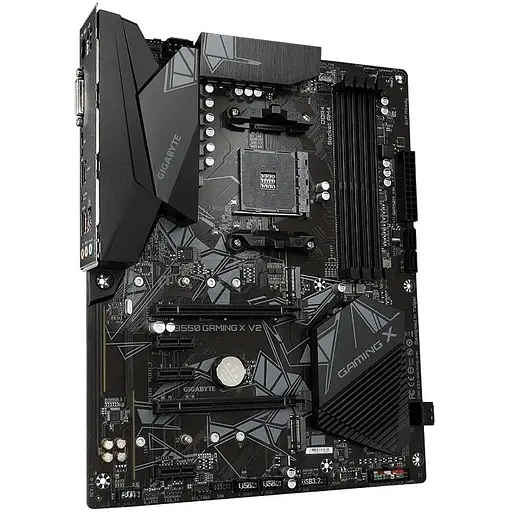 Материнская плата Gigabyte B550 Gaming X V2 sAM4 B550 4xDDR4 HDMI DVI ATX - фото 3