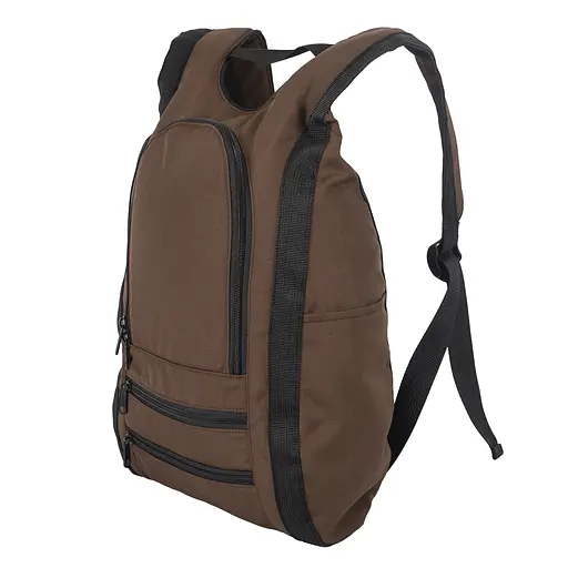 Рюкзак-антивор OOLOO Капля 45х27х14 см, темно-коричневый 2230 - фото 2