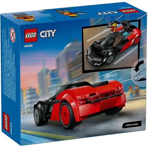 Конструктор LEGO City Електричний суперкар 109 деталей (60486) - фото 8