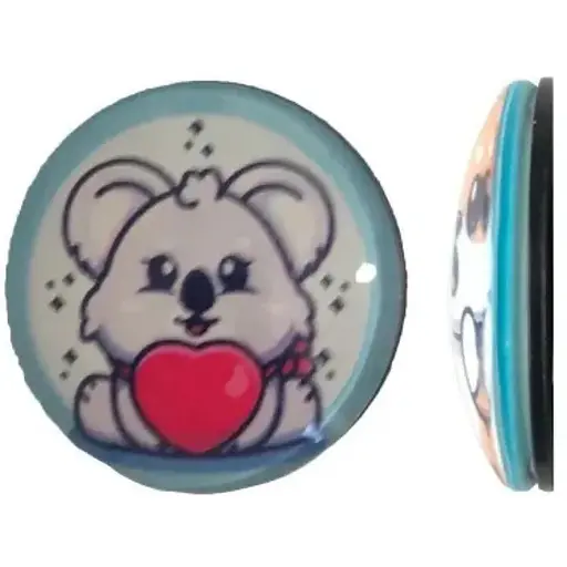 Тримач Поп Сокет New Glass (Скло) Baby Koala №8 - фото 1